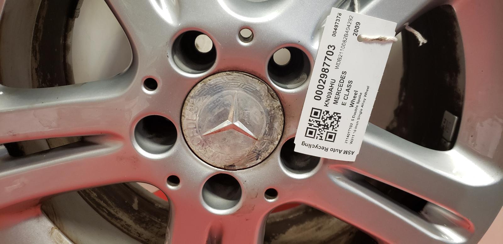 Wheel E Class Mercedes 2009
