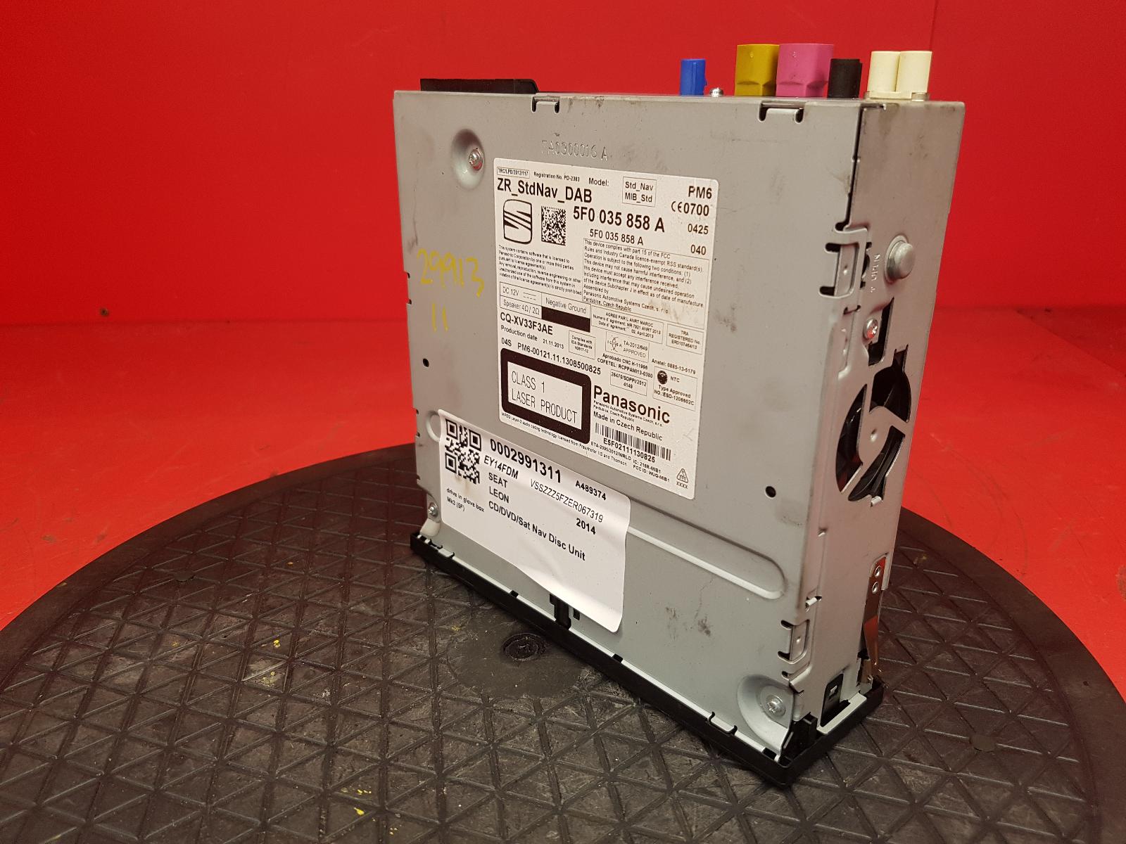CD Changer Leon Seat 2014