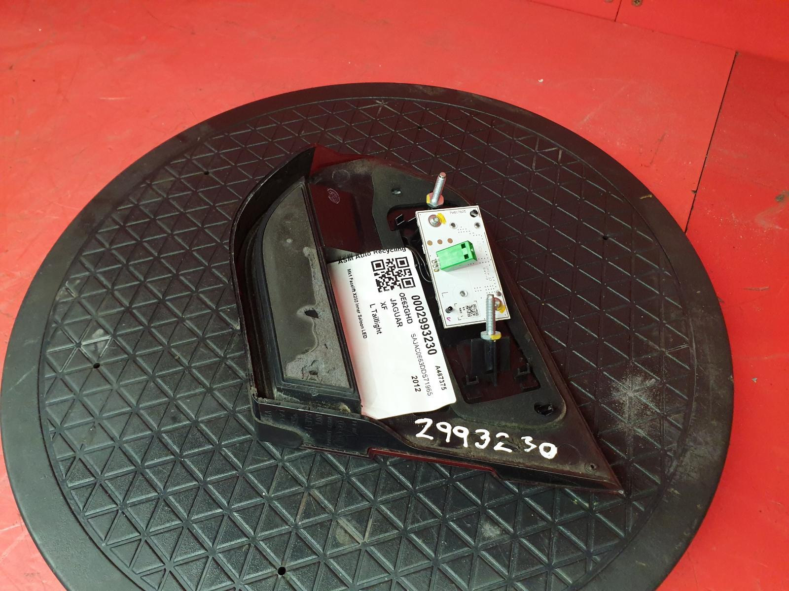 L Taillight Xf Jaguar 2012