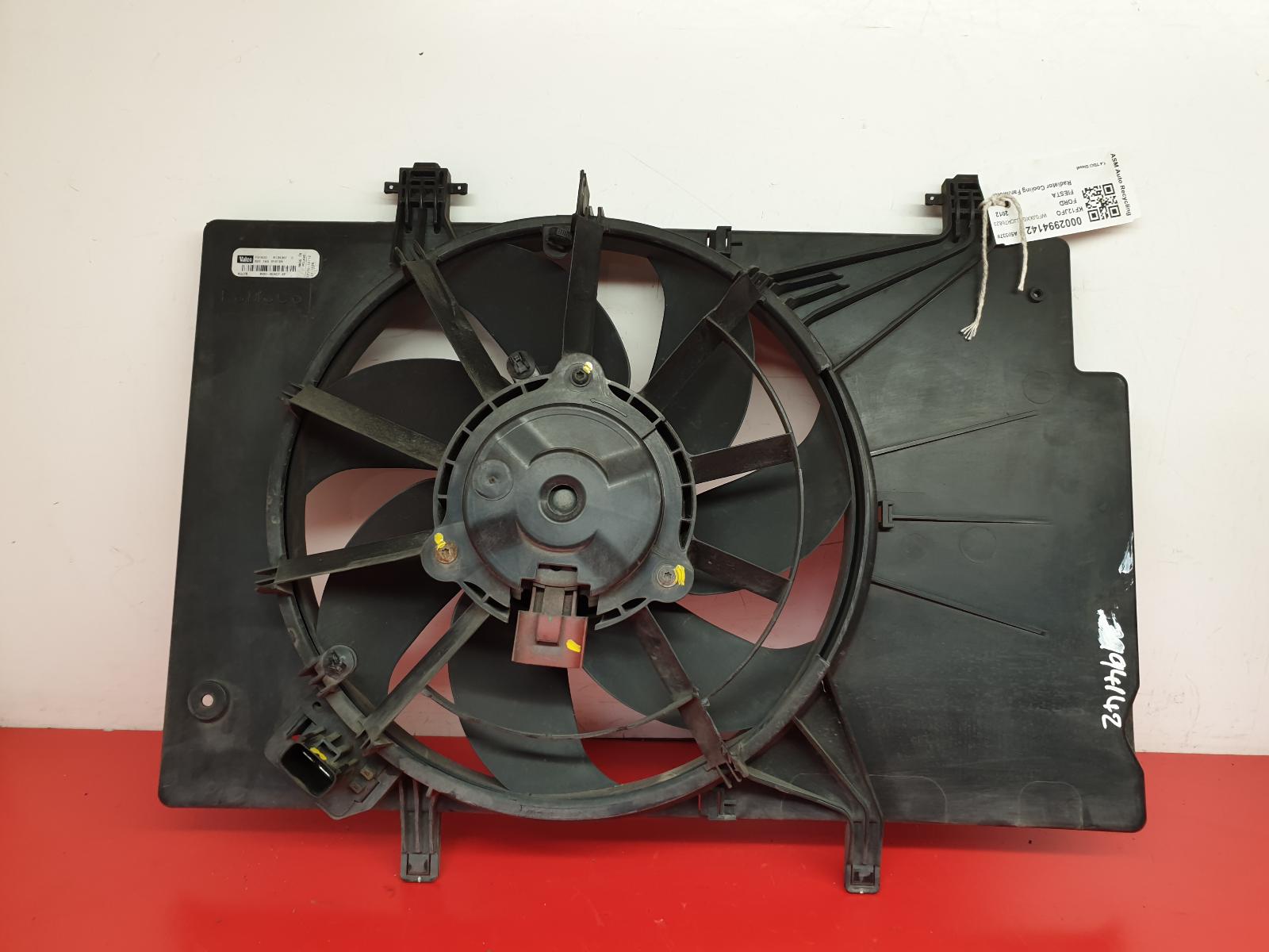 Engine Cooling Motor Fiesta Ford 2012