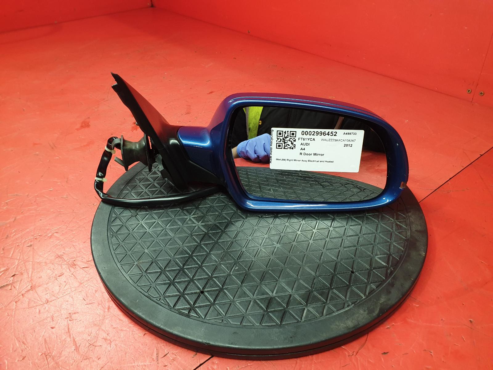 R Door Mirror A4 Audi 2012 