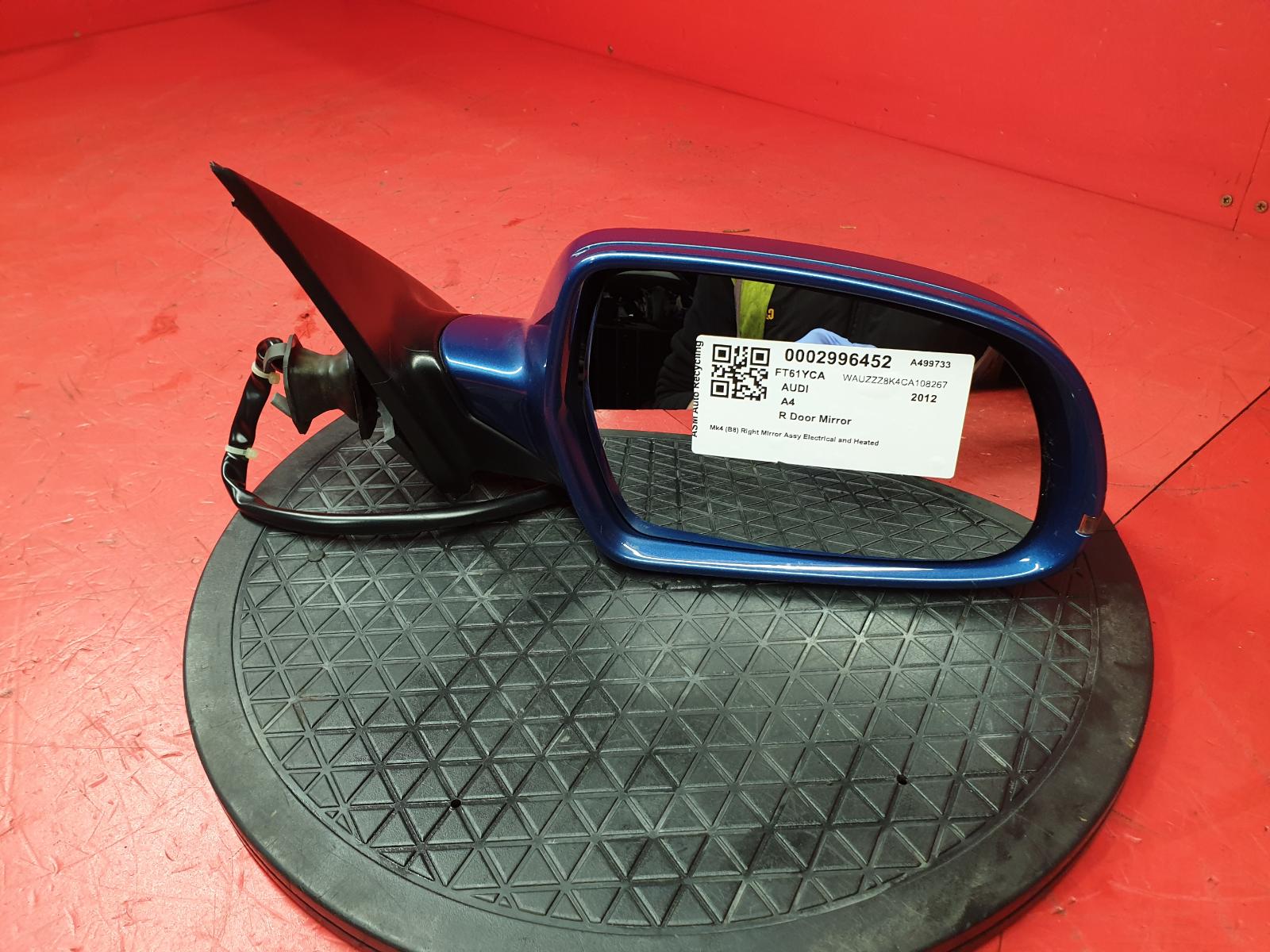 R Door Mirror A4 Audi 2012