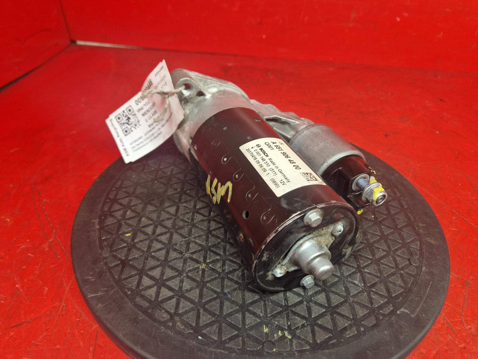 View Auto part Starter Motor Mercedes C Class 2017