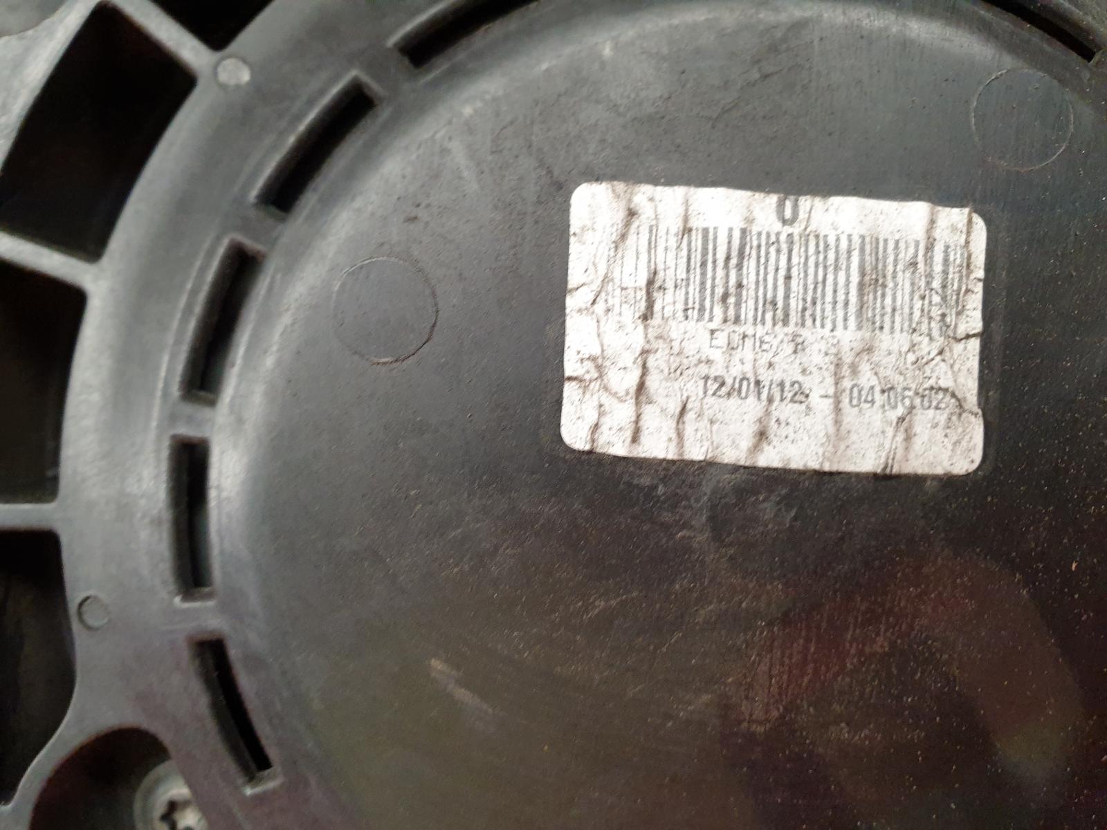 Engine Cooling Motor Qashqai Nissan 2012