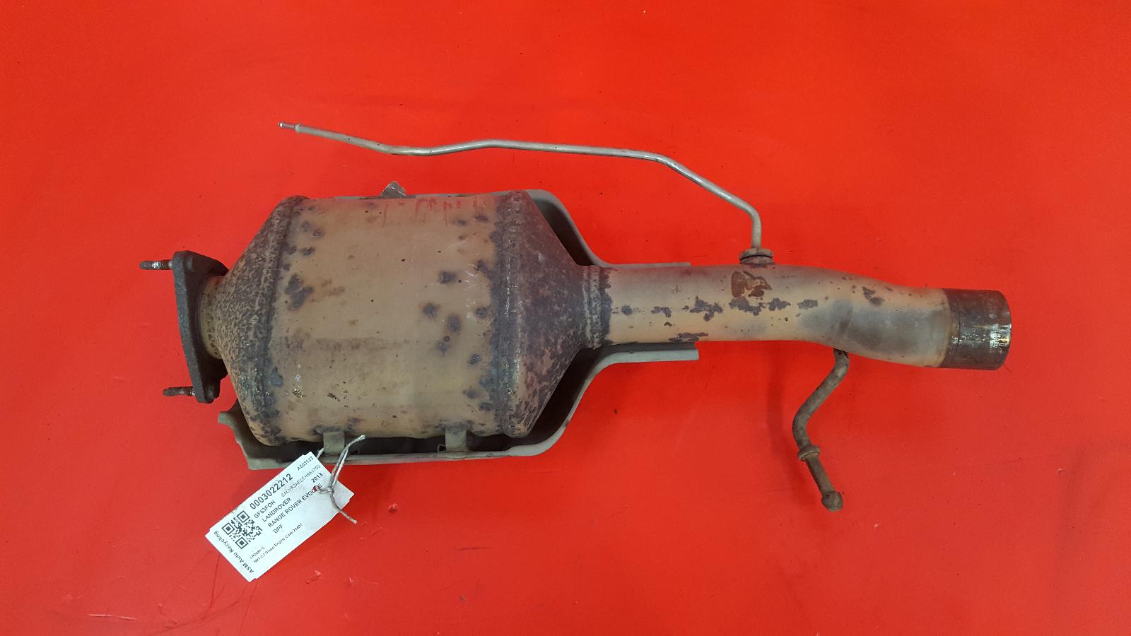 DPF Range Rover Evoque Land Rover 2013