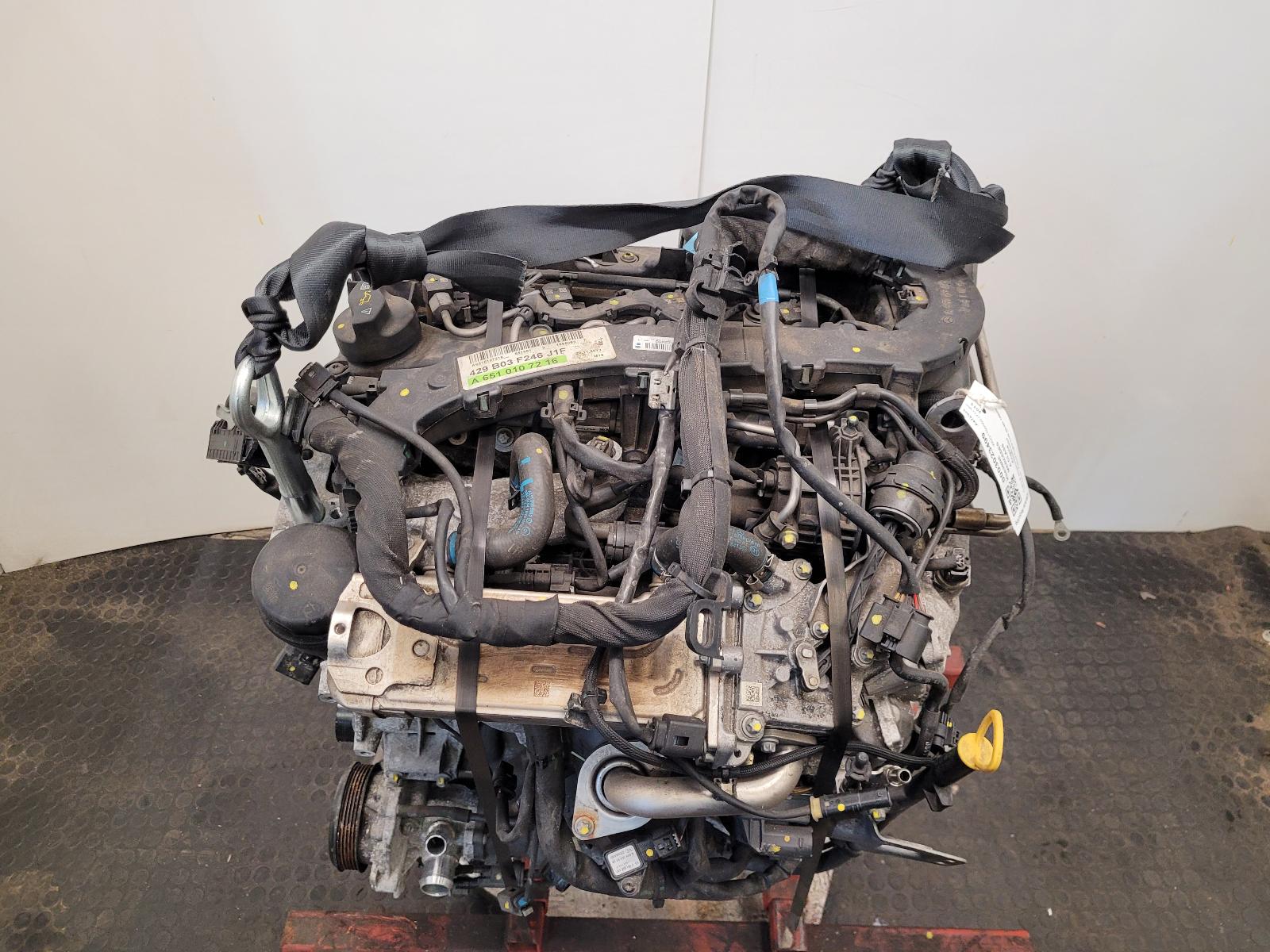 Engine A Class Mercedes 2013 