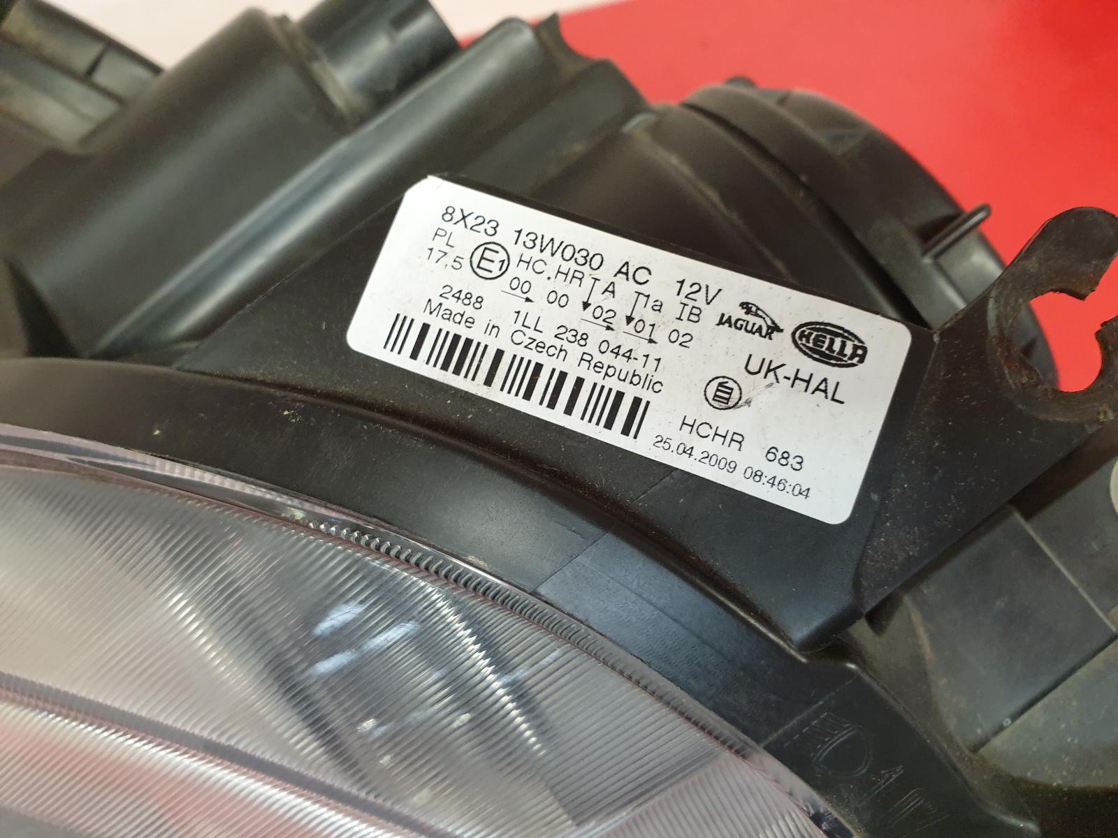 L Headlamp Xf Jaguar 2008 