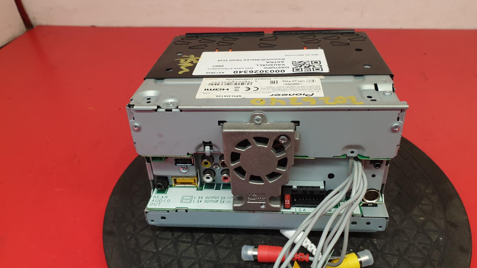 A/V Equipment Astra Vauxhall 2007