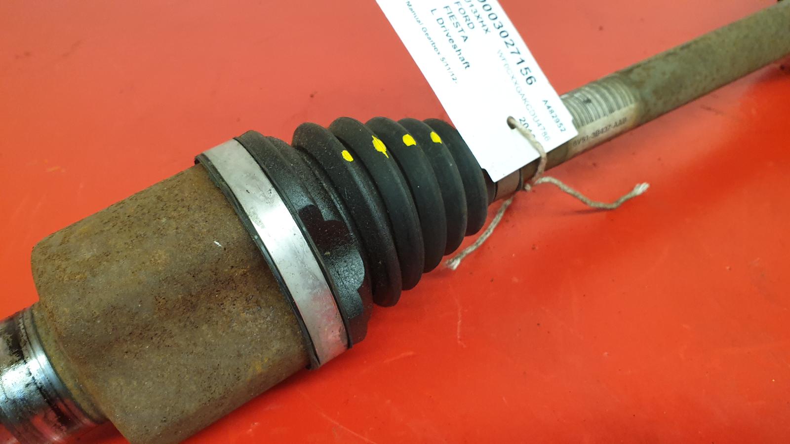 Left Driveshaft Fiesta Ford 2013 