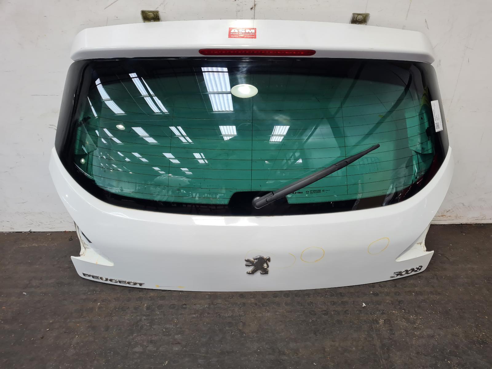 Bootlid/Tailgate 3008 Peugeot 2012