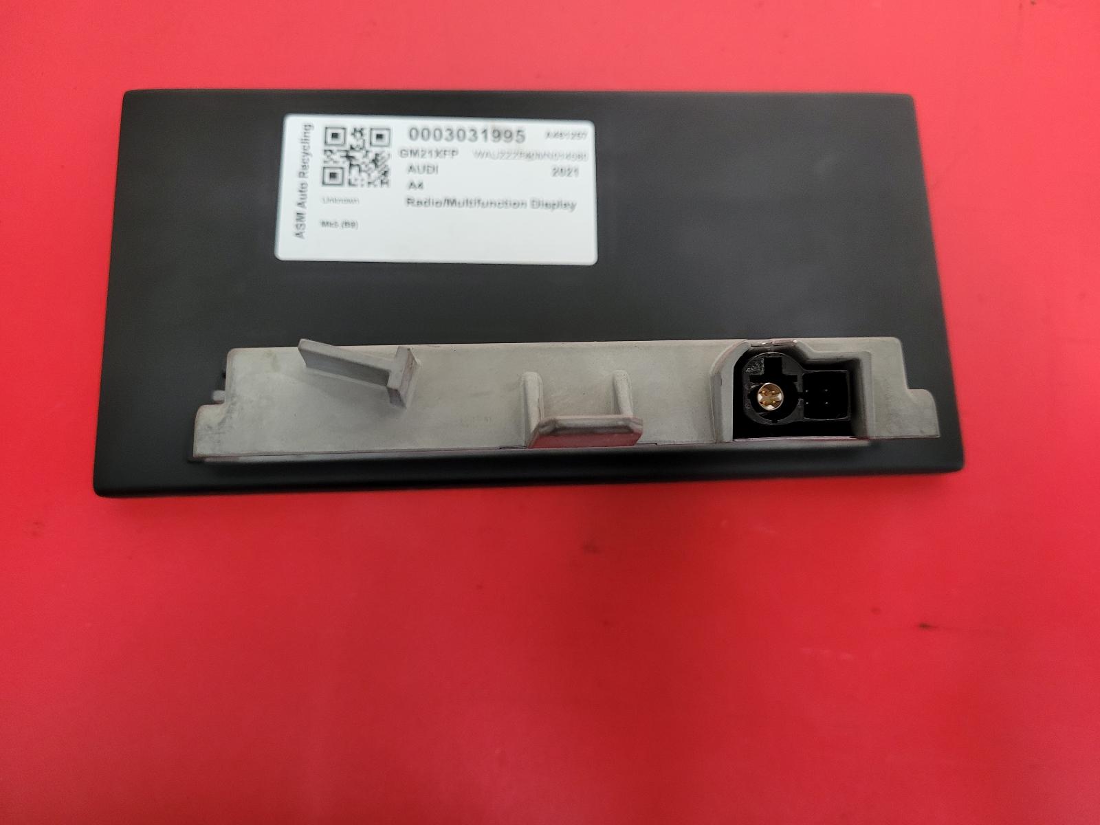 Radio Display A4 Audi 2021 