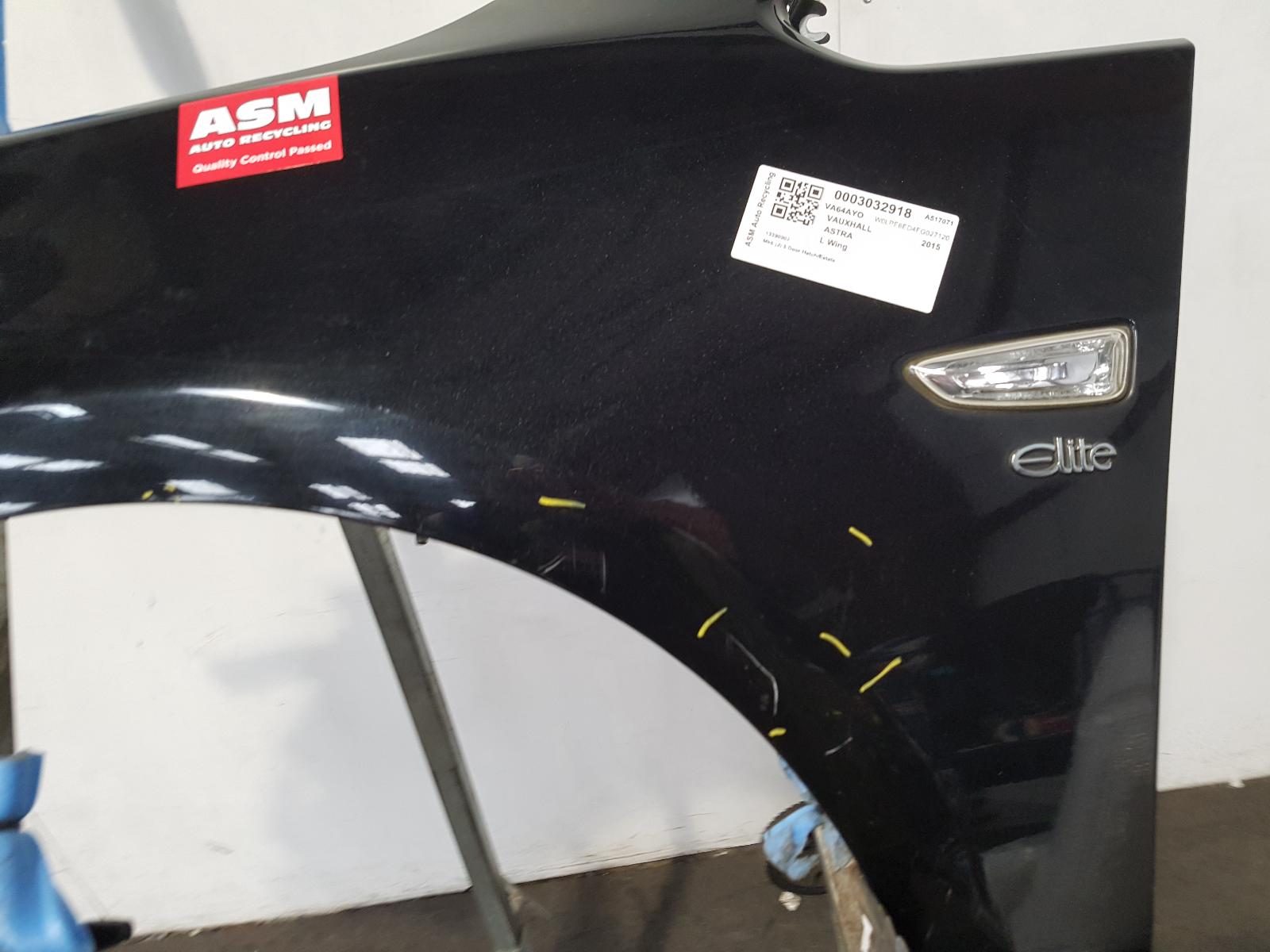 L Wing Astra Vauxhall 2015