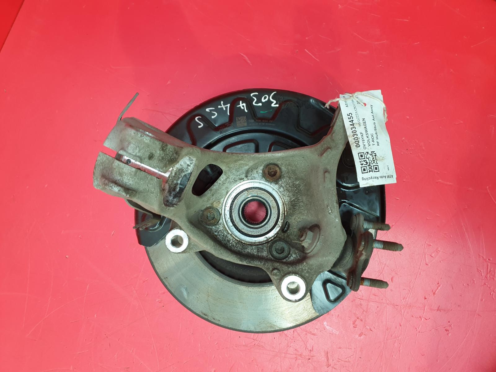 RF Hub/Stub Axle Assembly T-roc Volkswagen 2019 