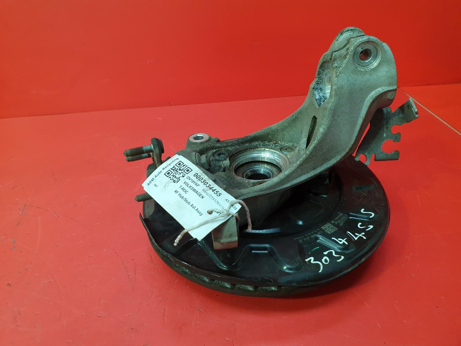 RF Hub/Stub Axle Assembly T-roc Volkswagen 2019 