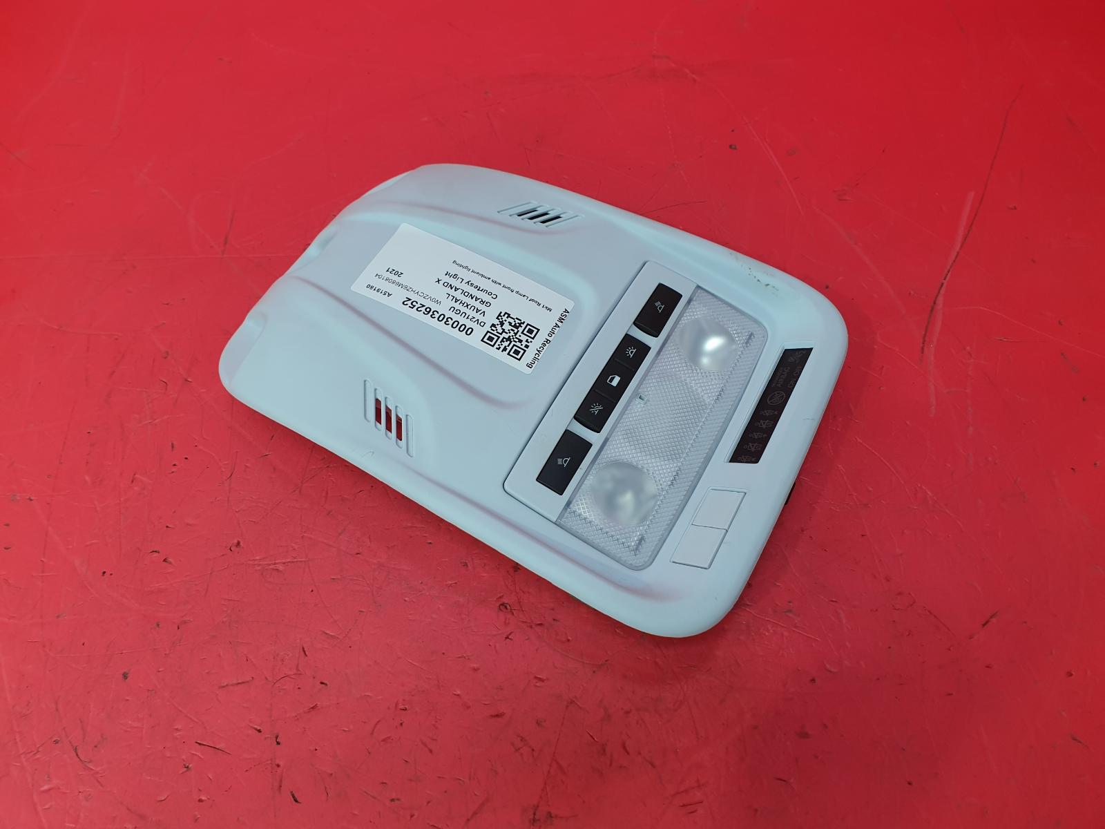 View Auto part Courtesy Light Vauxhall Grandland X 2021