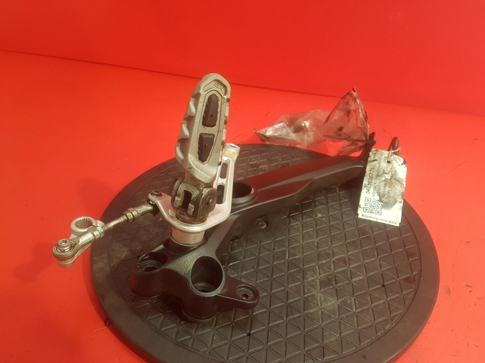 View Auto part Left Footrest Ducati Scrambler 1100 2018