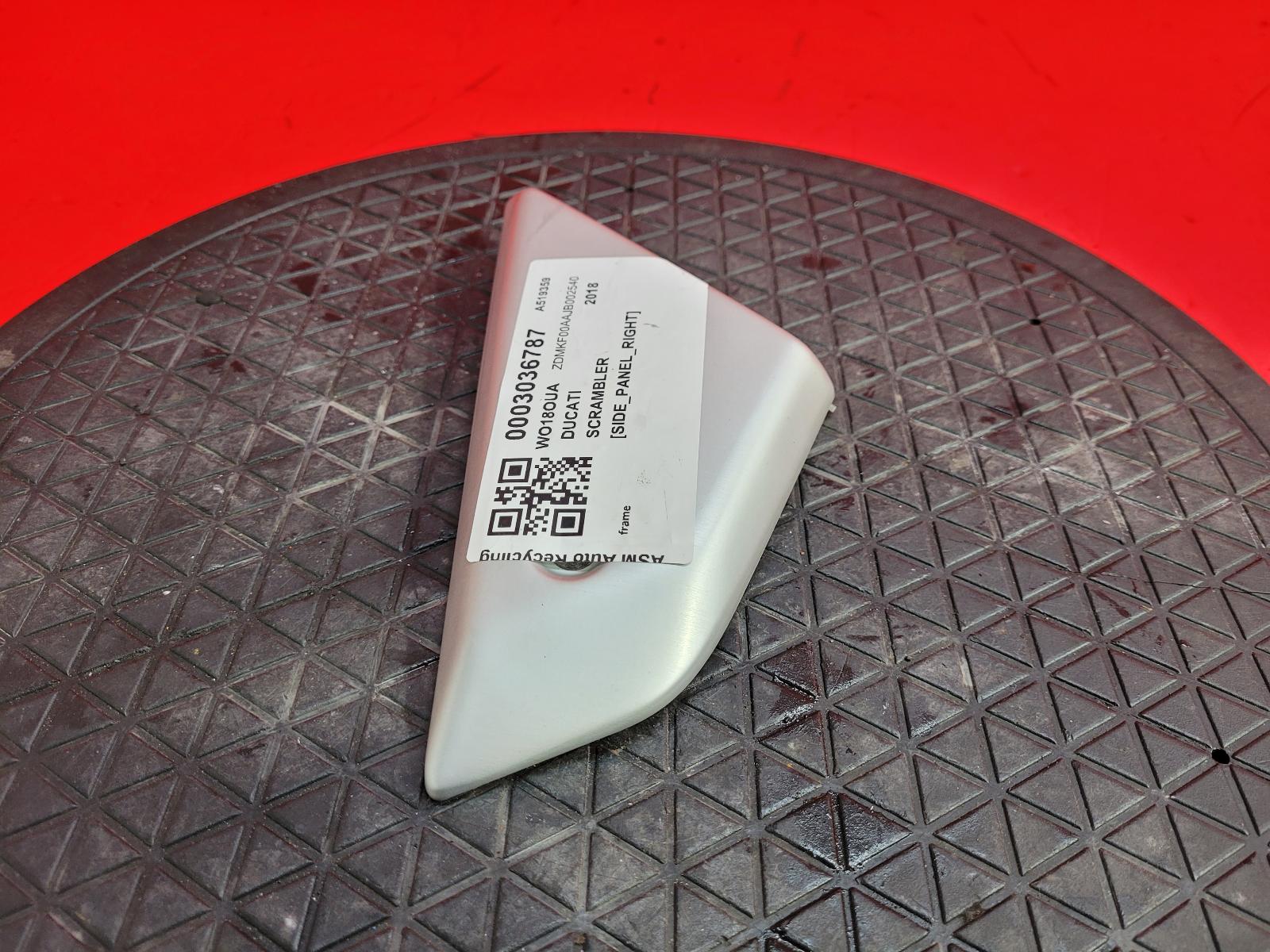 2018 Ducati Scrambler 1100 Side Panel Right View Auto part Side Panel Right Ducati Scrambler 1100 2018