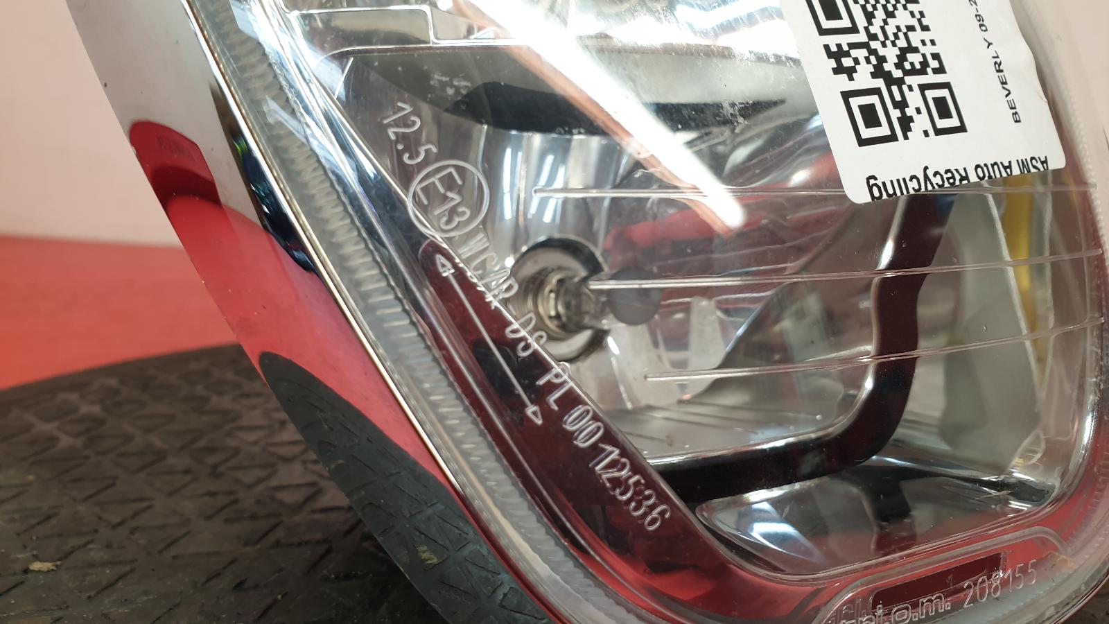 Headlamp Beverly Piaggio 2019 