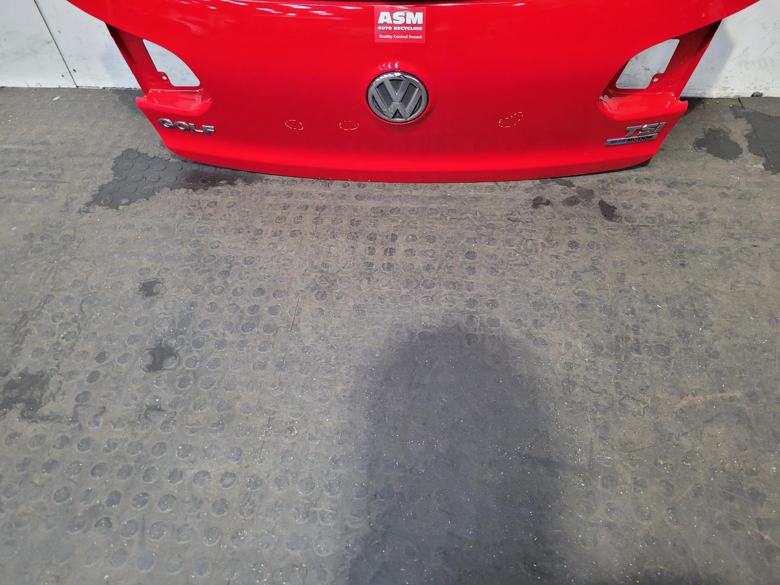 Bootlid/Tailgate Golf Volkswagen 2012