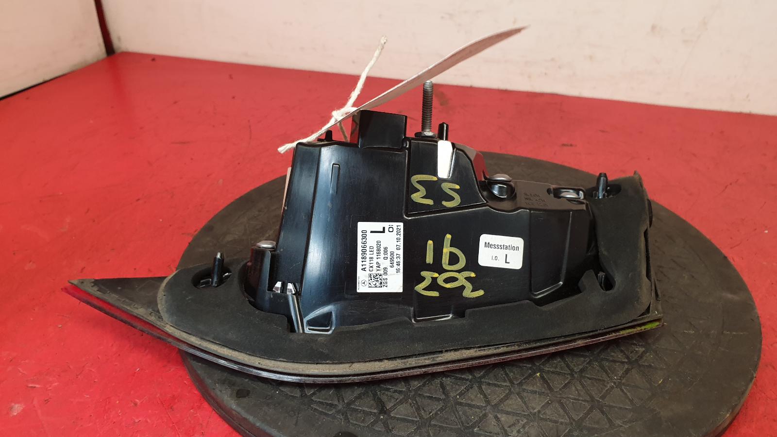 L Taillight Cla Mercedes 2021
