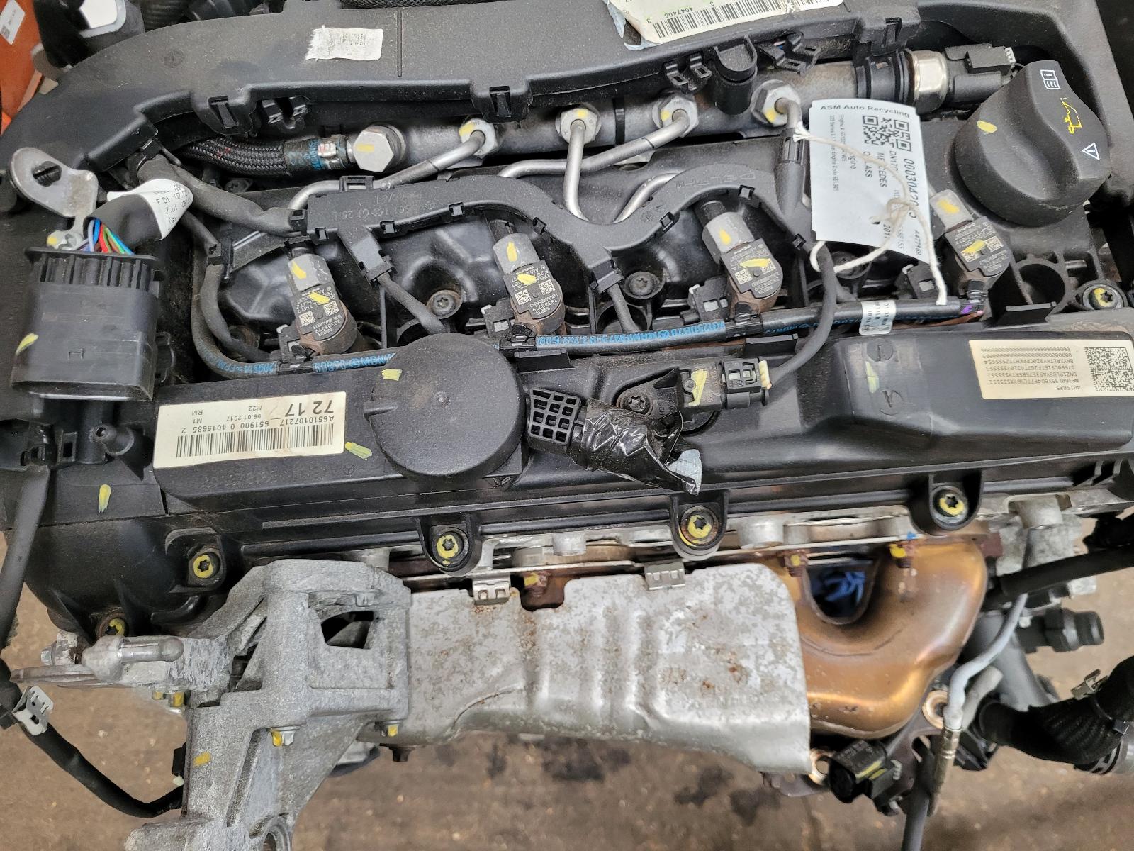 Engine C Class Mercedes 2017 