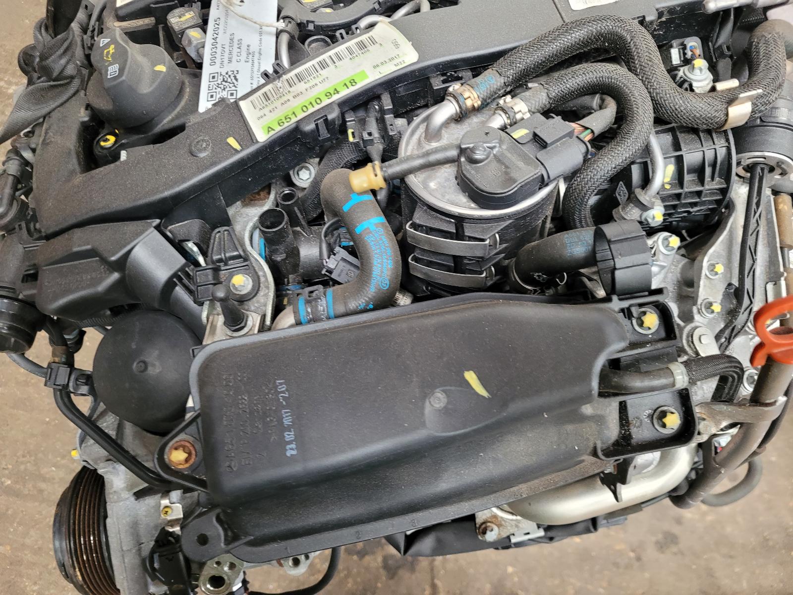 Engine C Class Mercedes 2017 