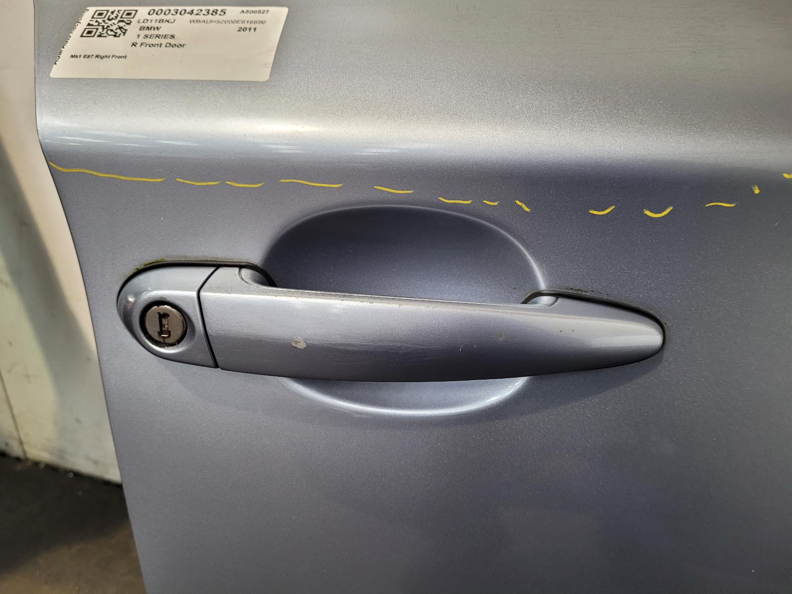 R Front Door 1 Series Bmw 2011