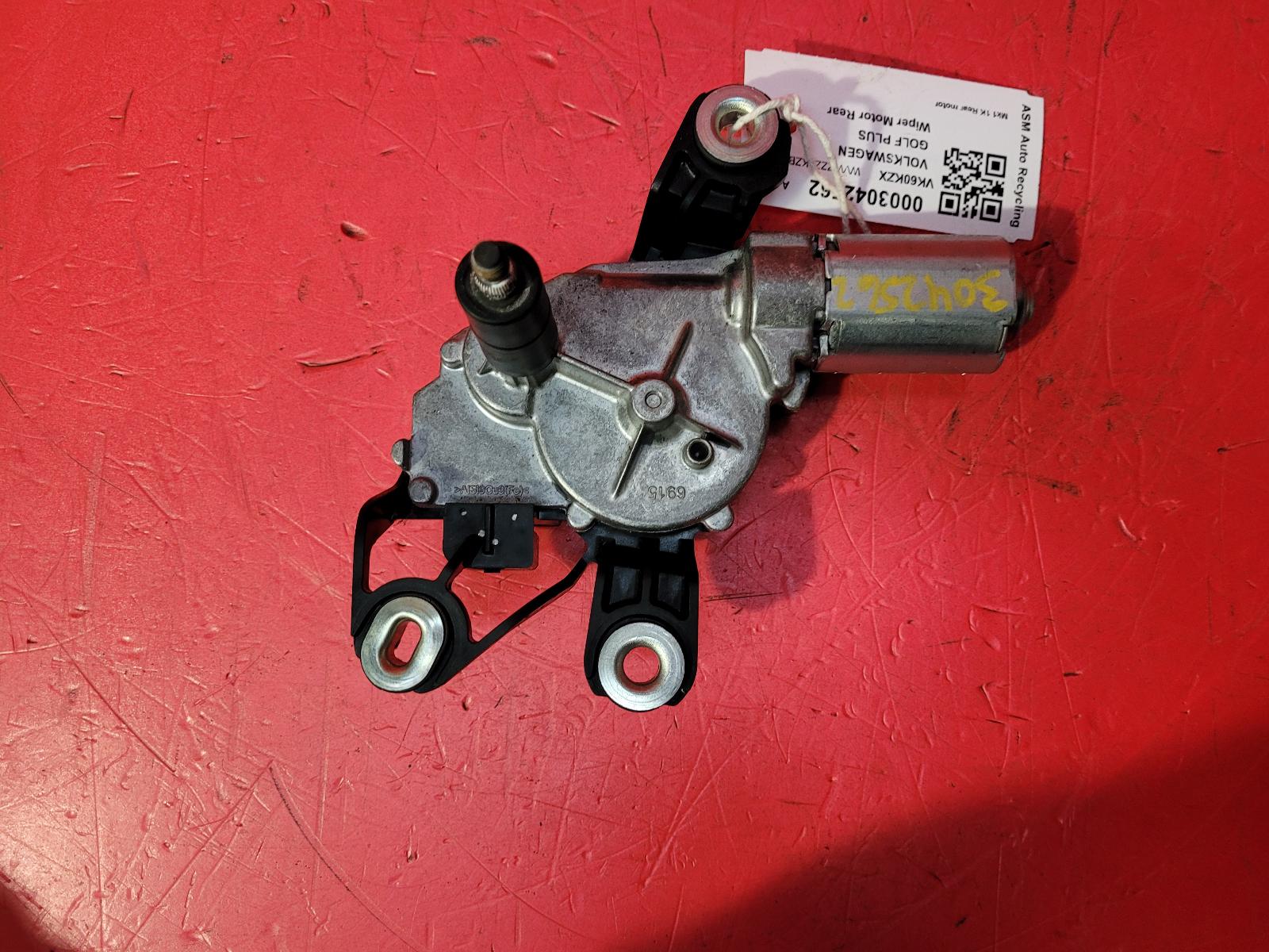 Wiper Motor Rear Golf Plus Volkswagen 2010
