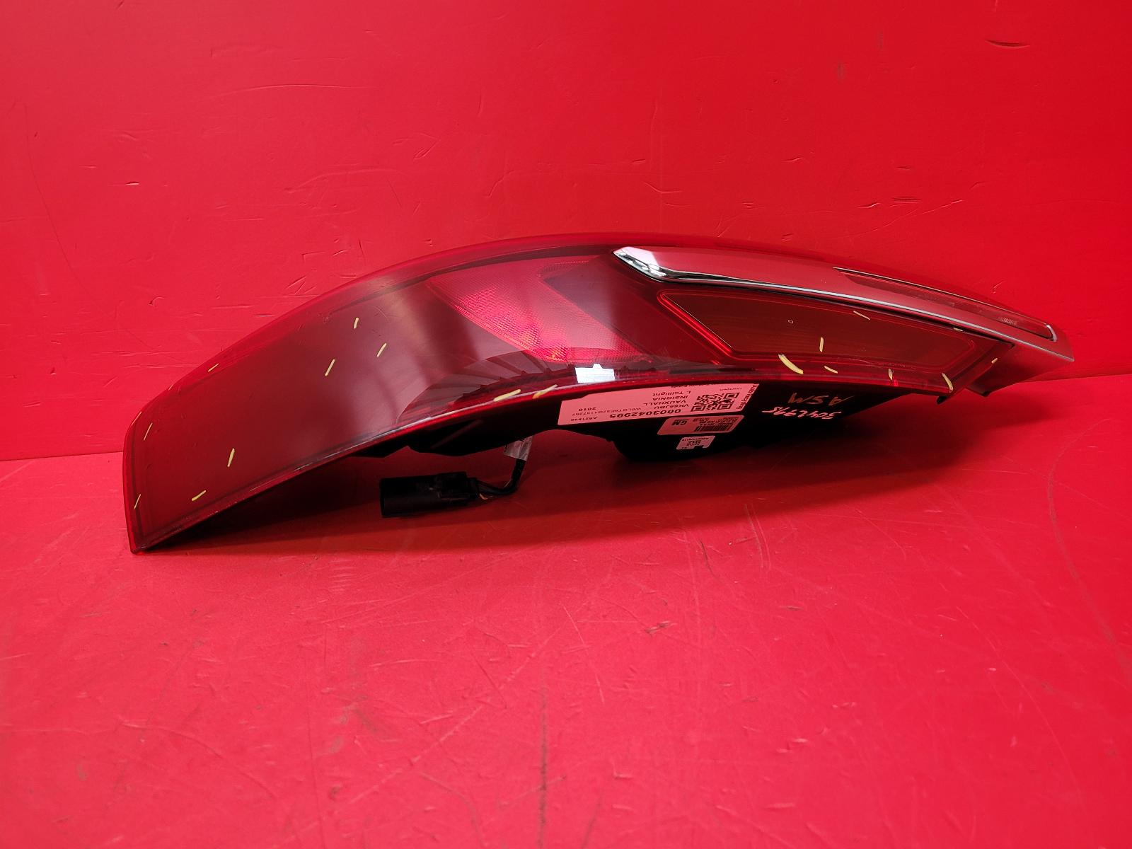 L Taillight Insignia Vauxhall 2016 