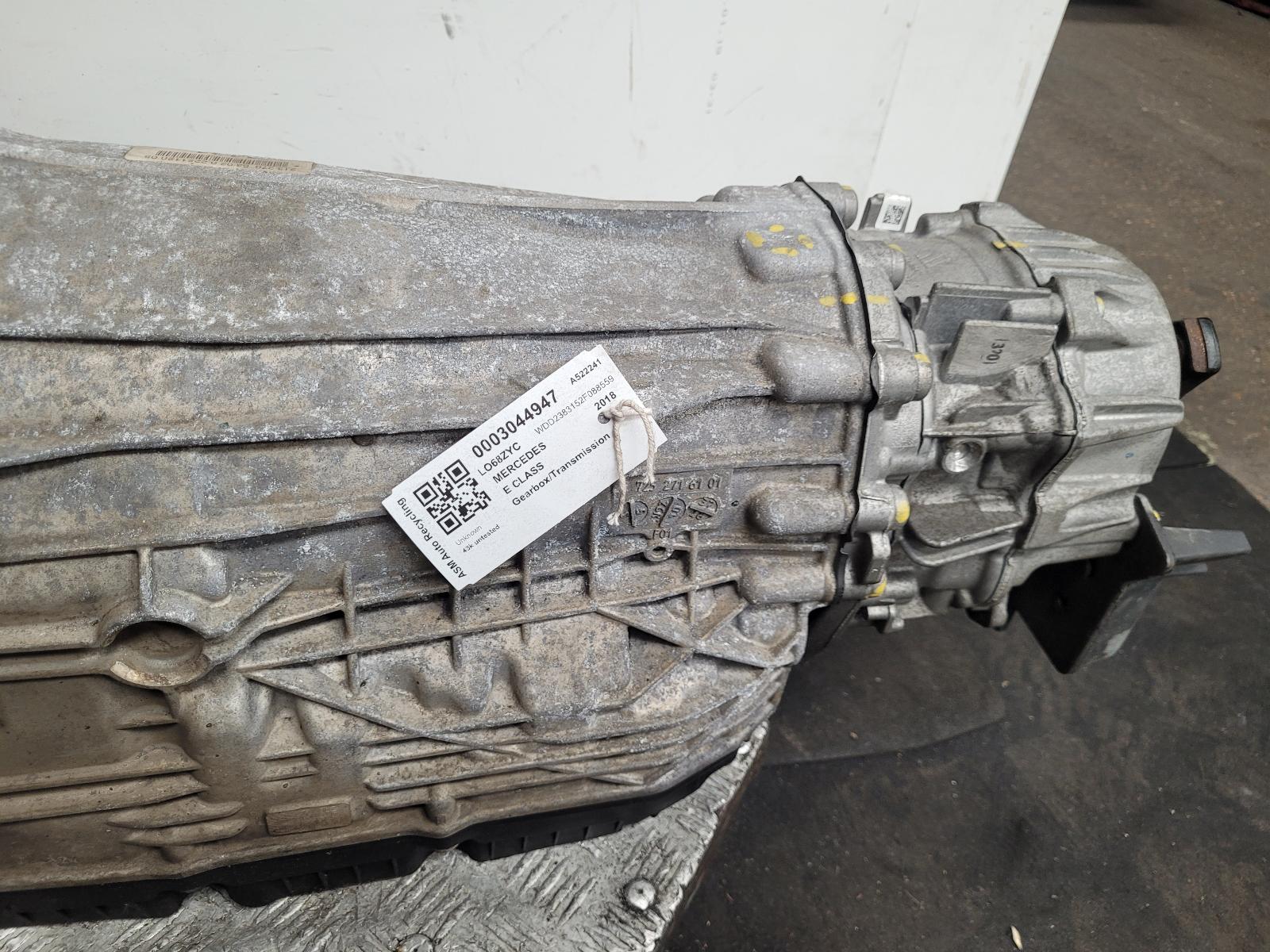 Gearbox E Class Mercedes 2018