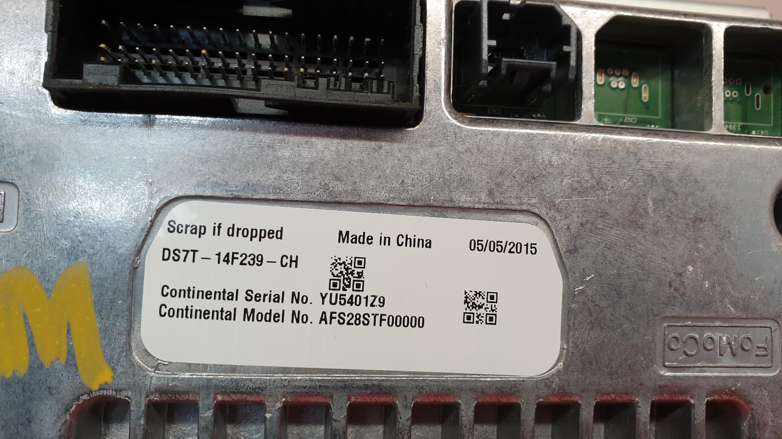 A/V Equipment Mondeo Ford 2015