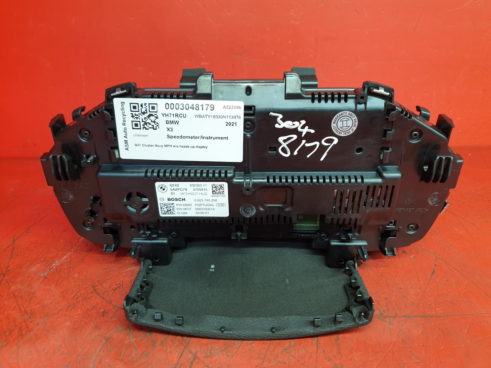 View Auto part Speedometer Bmw X3 2021