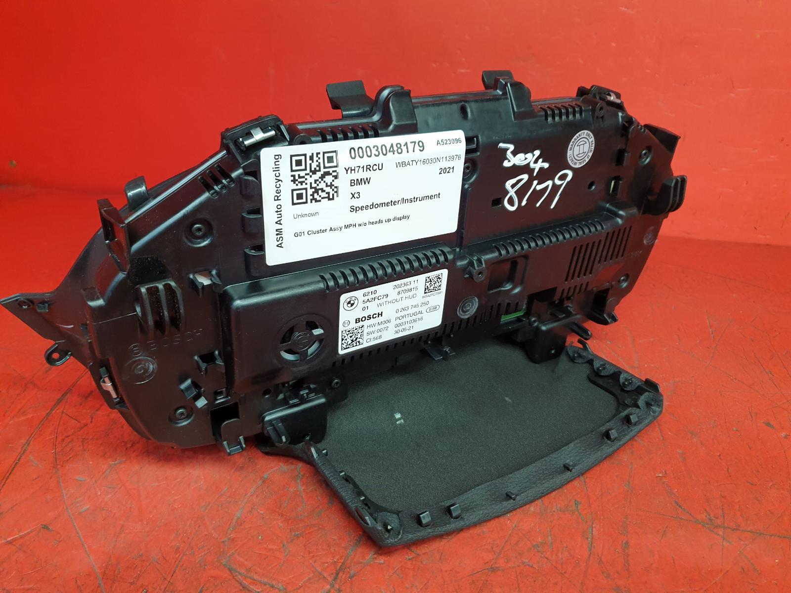View Auto part Speedometer Bmw X3 2021