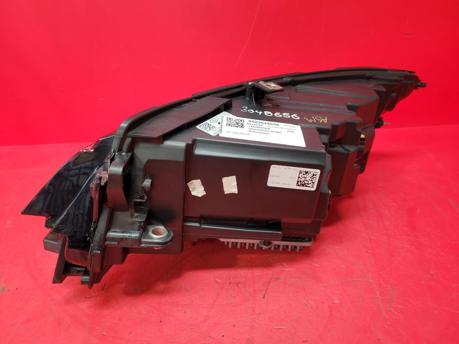 R Headlamp Discovery Sport Land Rover 2020