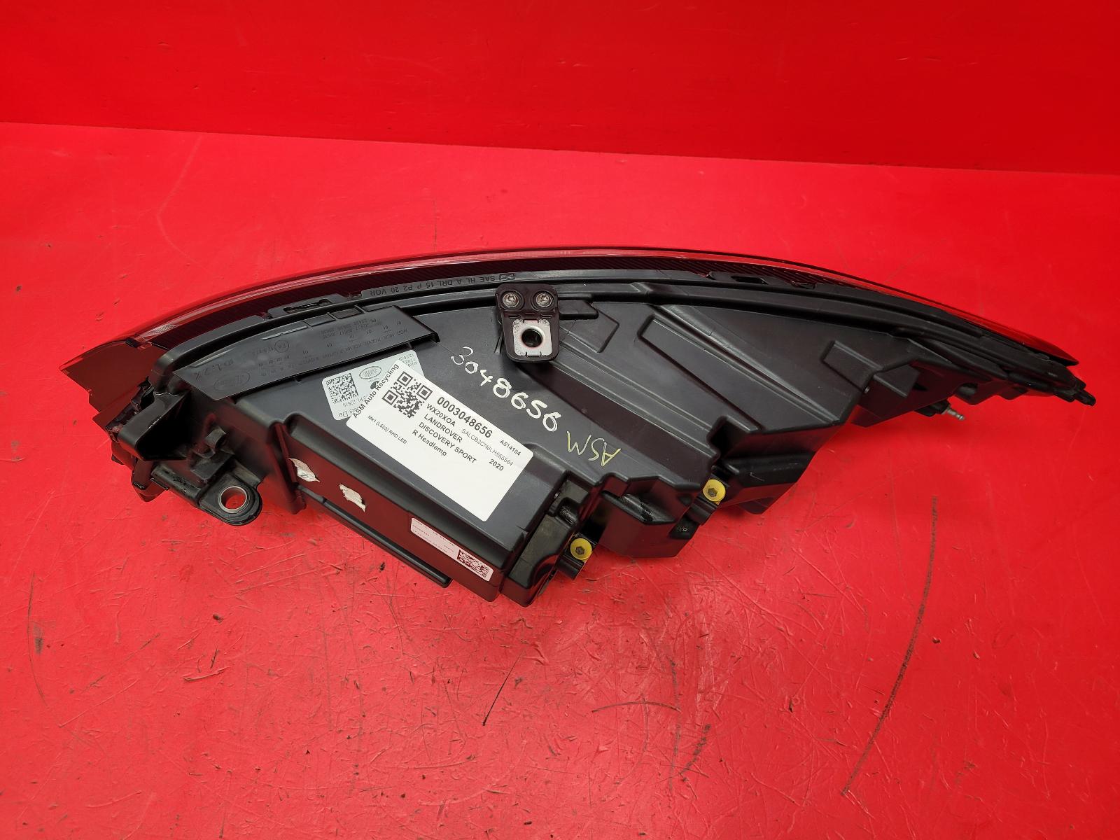R Headlamp Discovery Sport Land Rover 2020