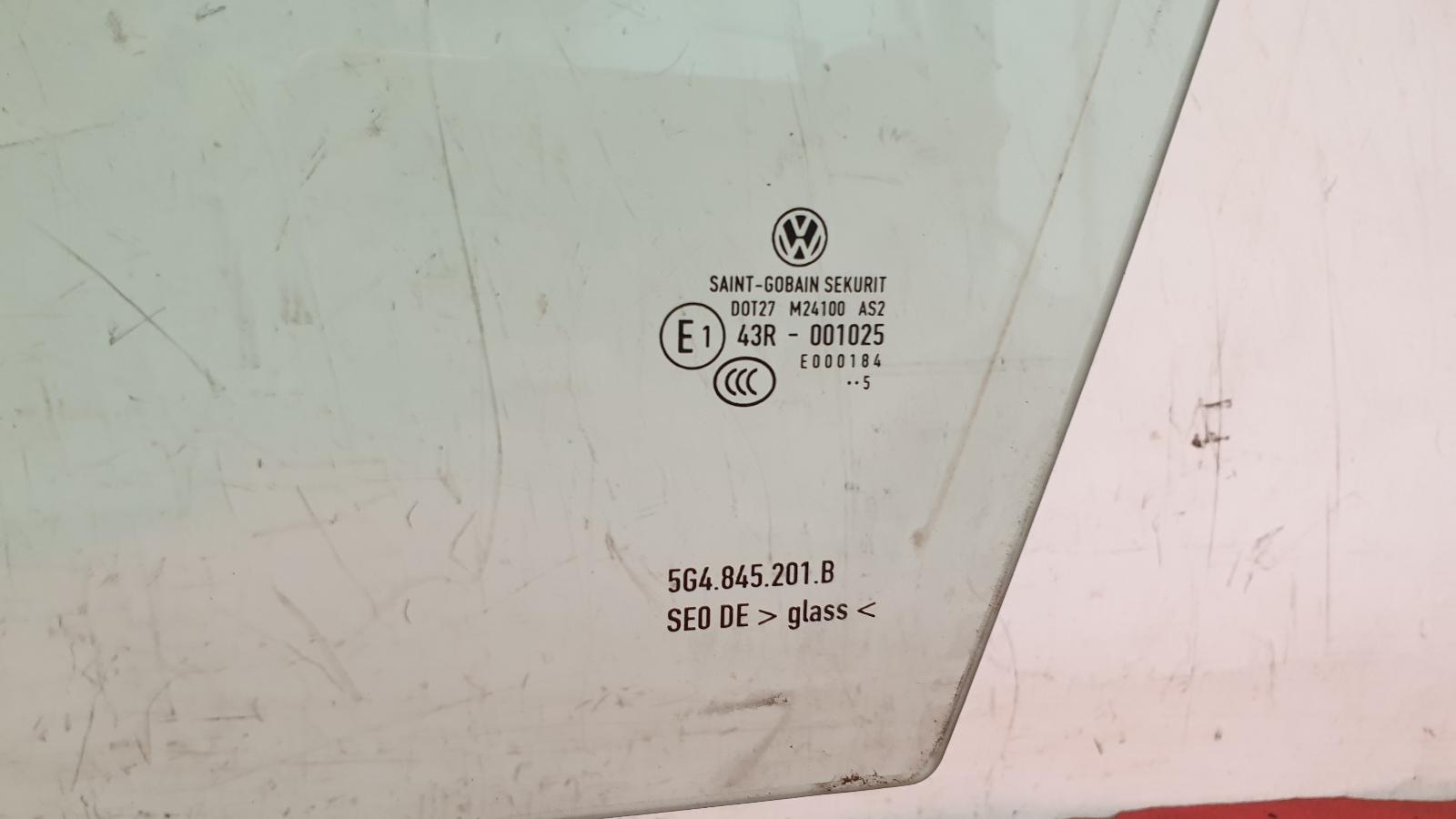 LF Door Window Golf Volkswagen 2015