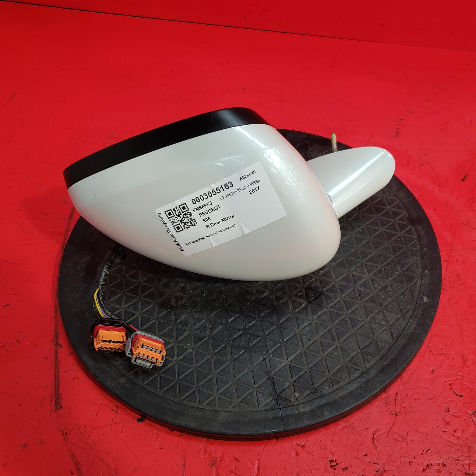 R Door Mirror 508 Peugeot 2017 