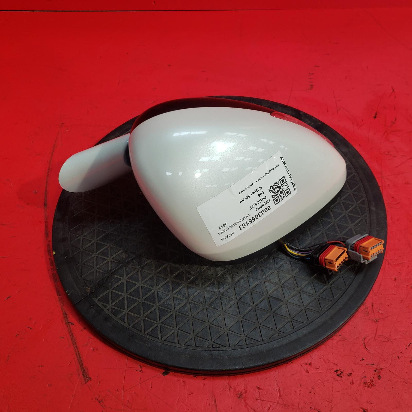 R Door Mirror 508 Peugeot 2017 
