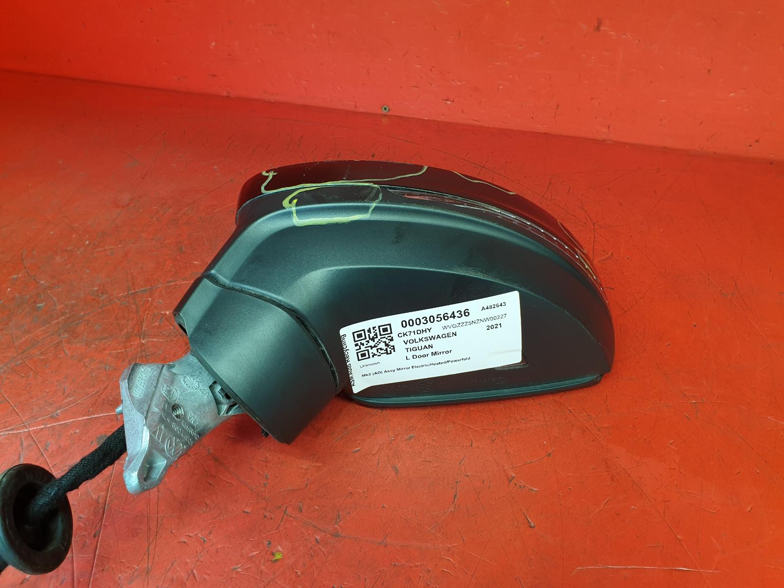 L Door Mirror Tiguan Volkswagen 2021
