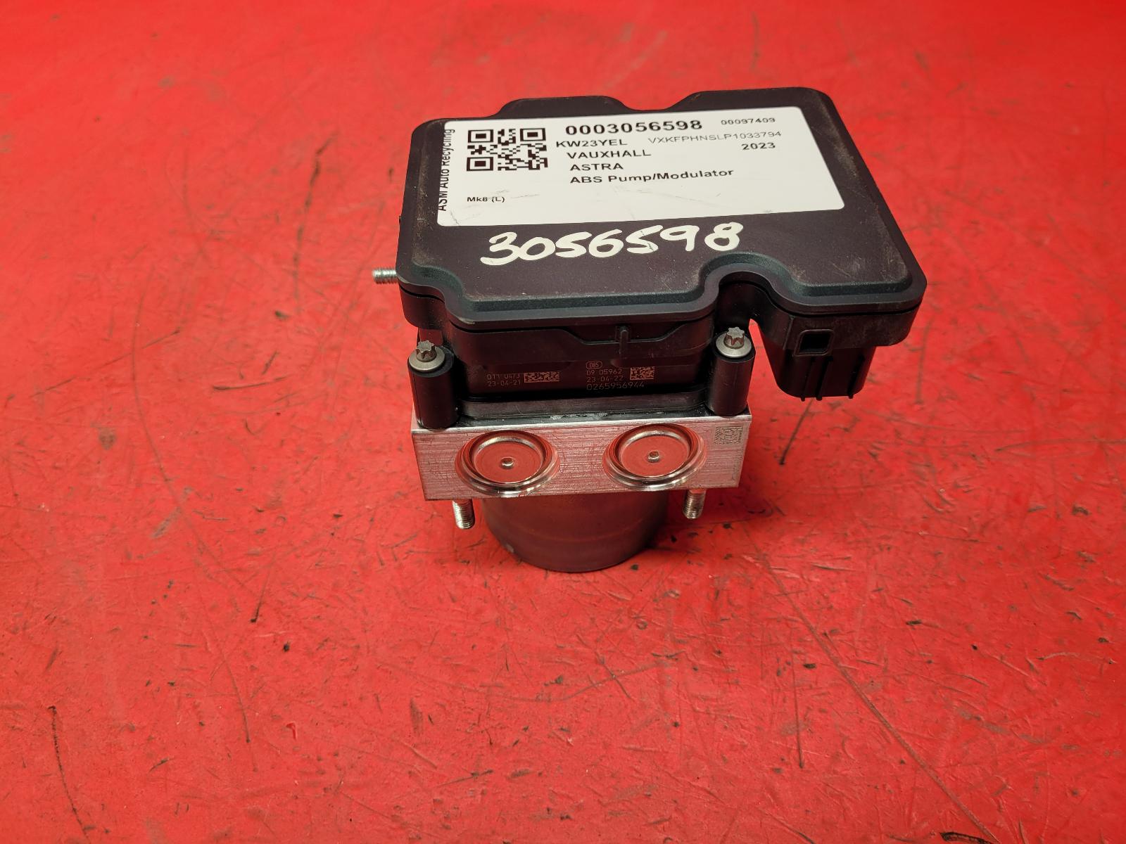 View Auto part ABS Pump/Modulator Vauxhall Astra 2023