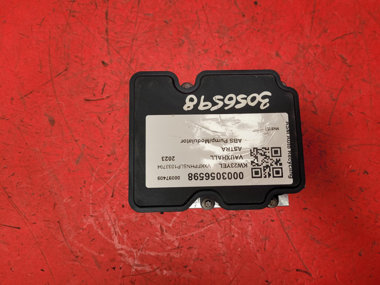 View Auto part ABS Pump/Modulator Vauxhall Astra 2023