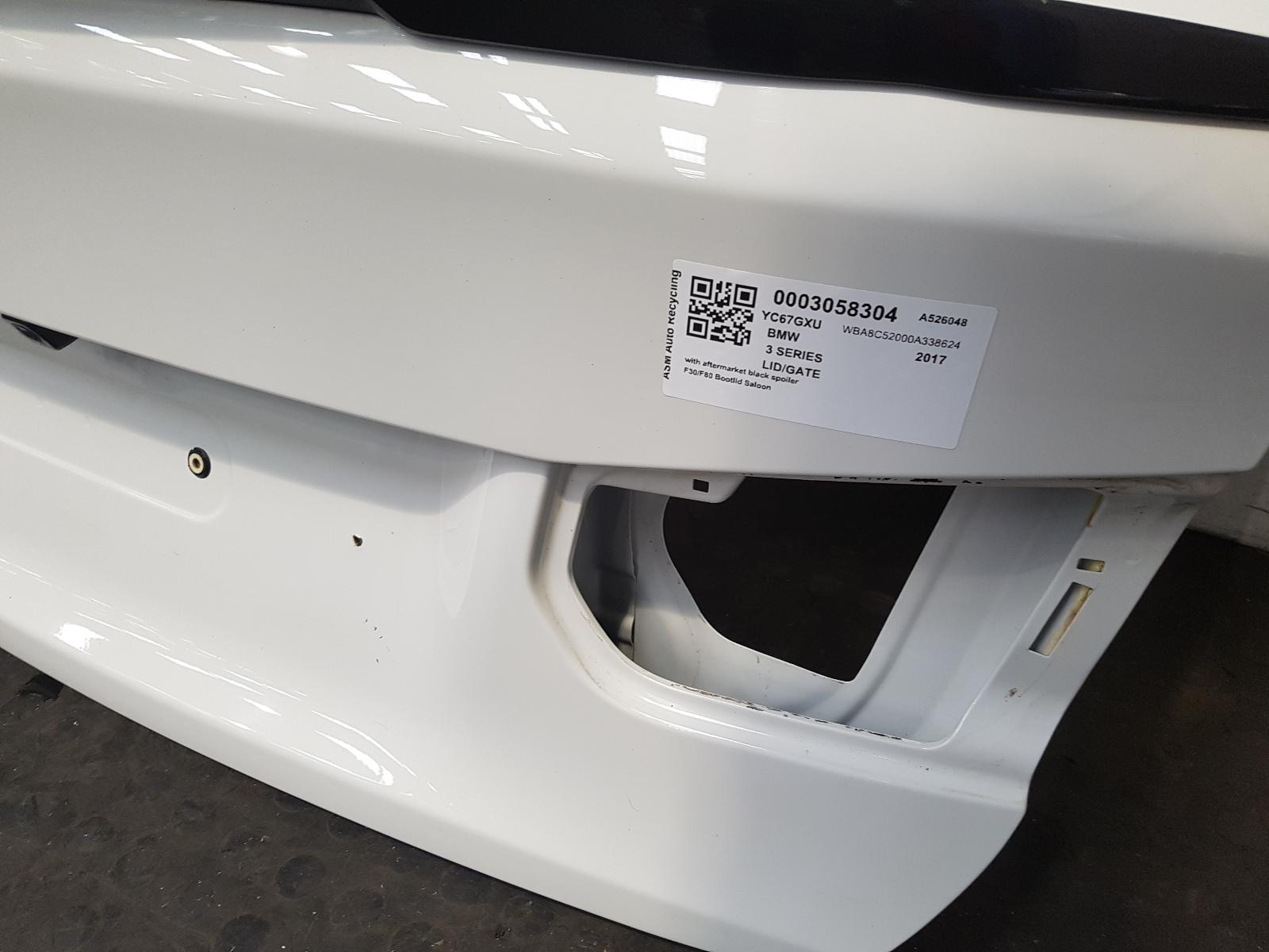 Bootlid/Tailgate 3 Series Bmw 2017