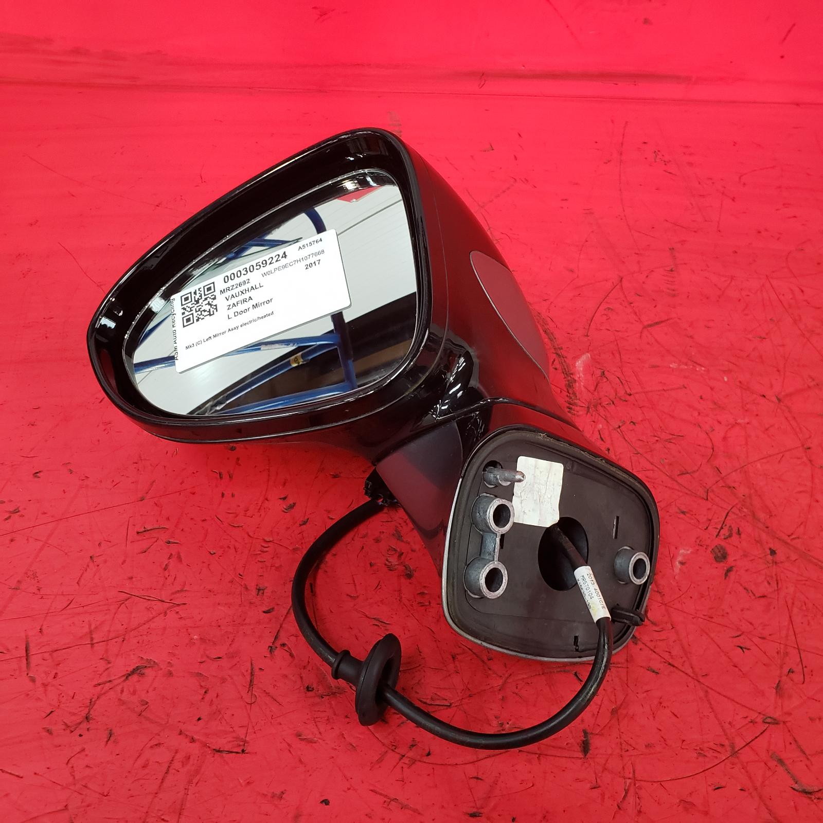 L Door Mirror Zafira Vauxhall 2017