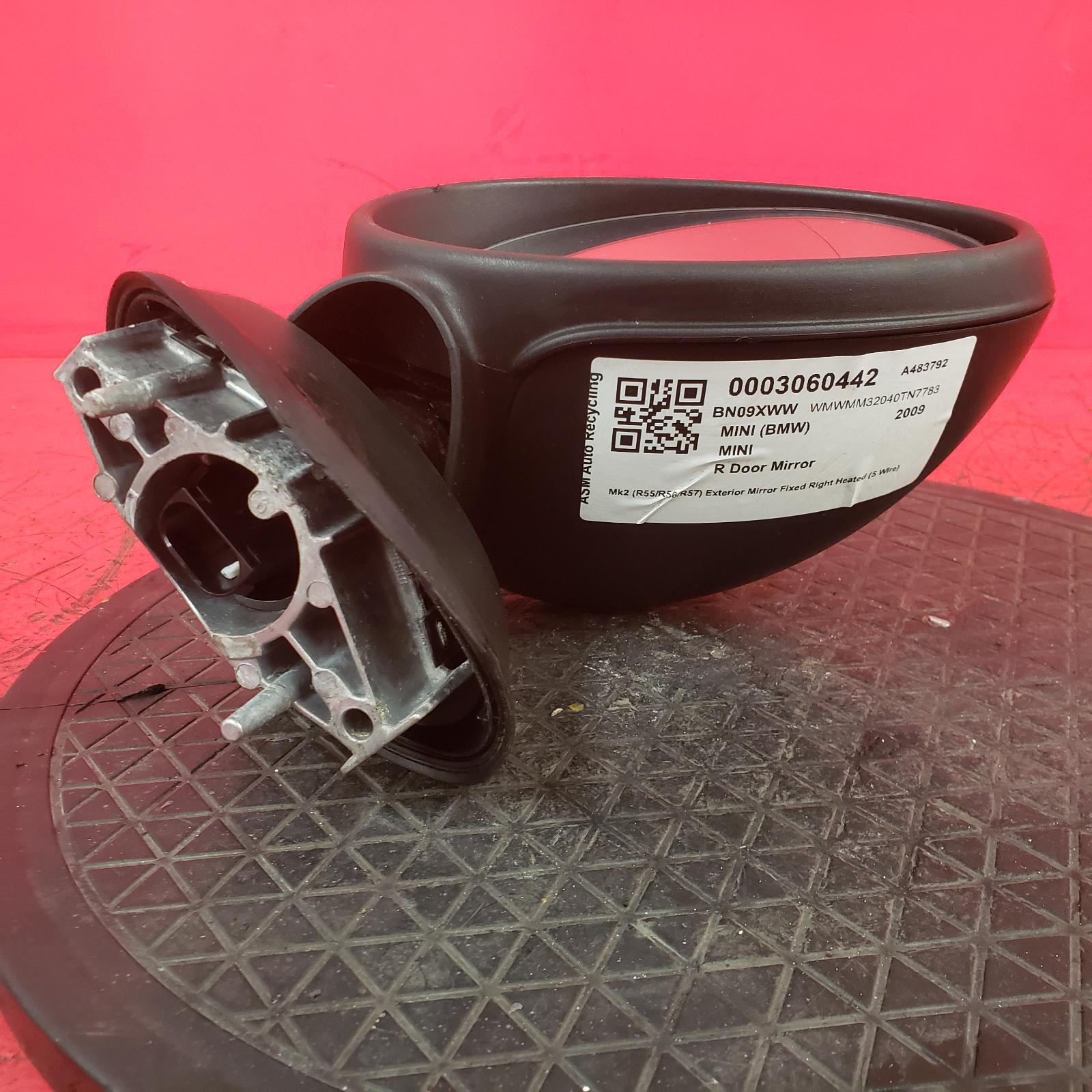 R Door Mirror Mini Mini (bmw) 2009 