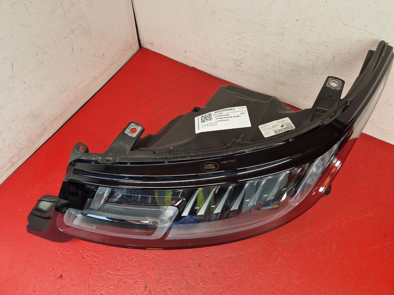 L Headlamp Range Rover Sport Land Rover 2021 