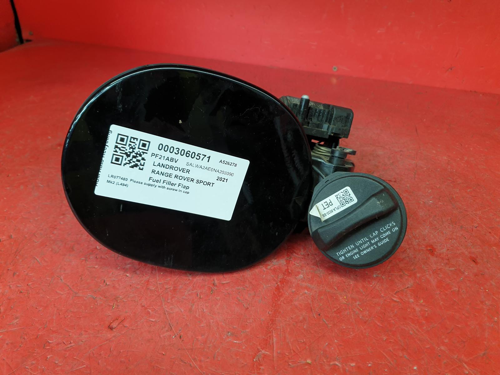 View Auto part Fuel Filler Flap Land Rover Range Rover Sport 2021