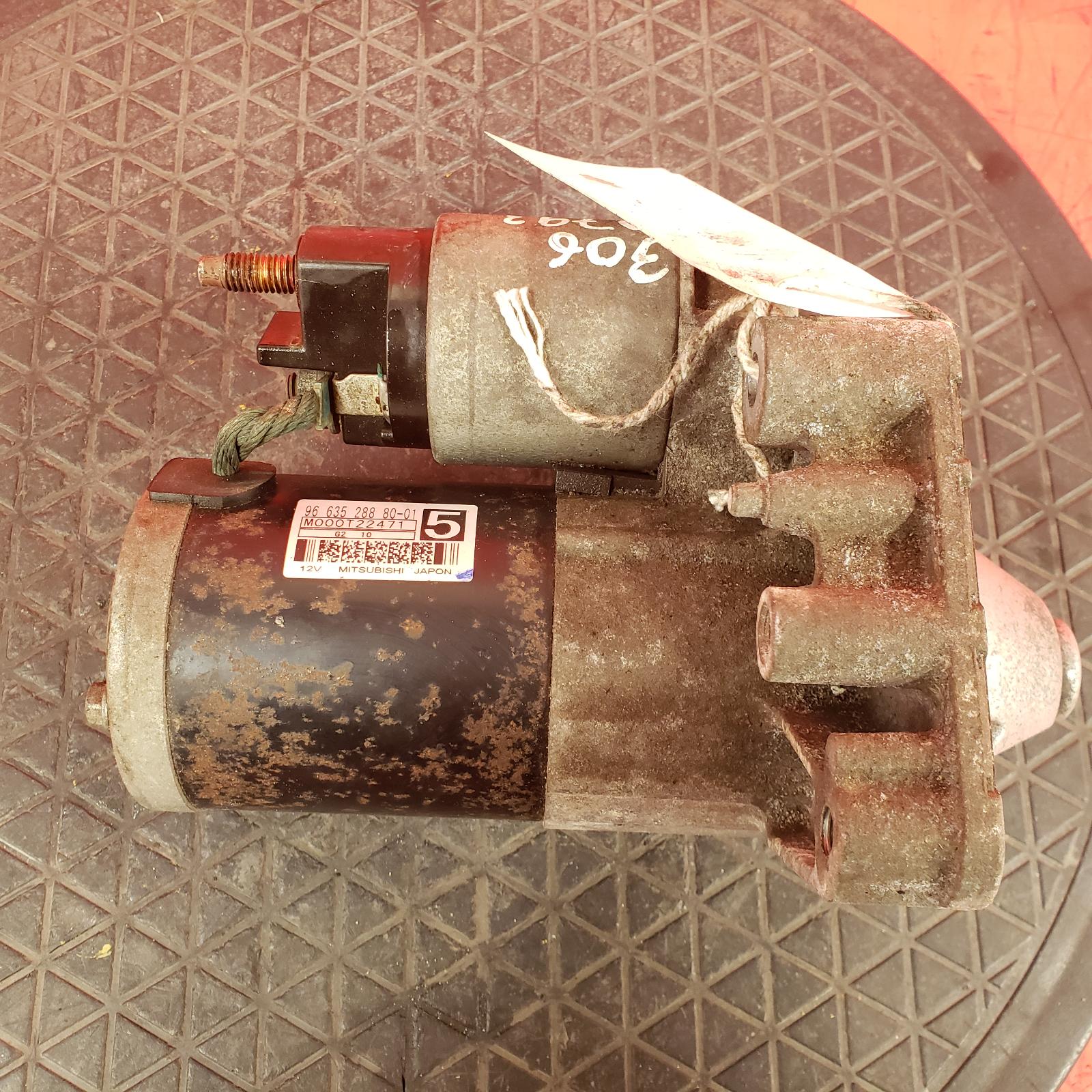 Starter Motor C4 Picasso Citroen 2013 