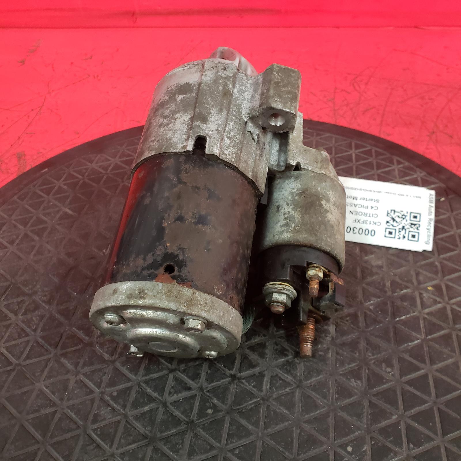 Starter Motor C4 Picasso Citroen 2013 