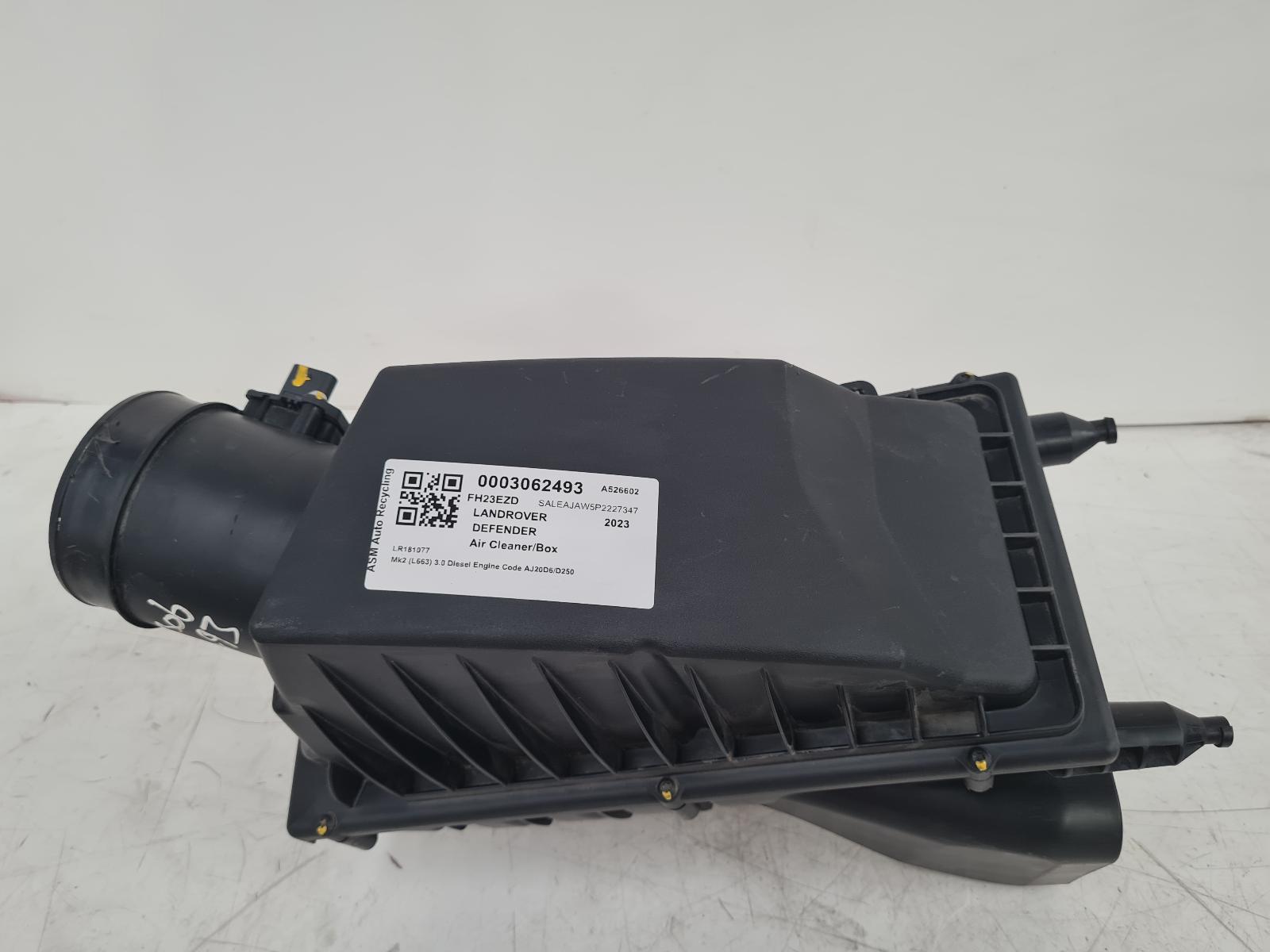 View Auto part Air Cleaner/Box Land Rover Defender 2023