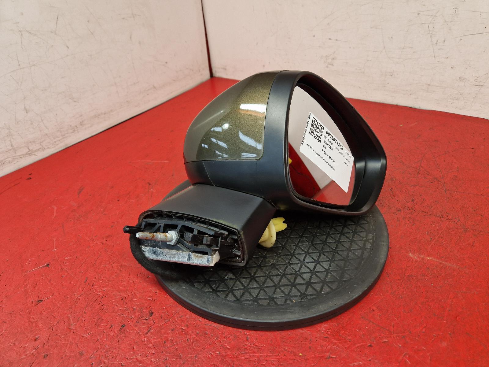 R Door Mirror C4 Citroen 2013